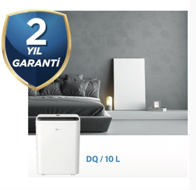 MİDEA NEM ALMA CİHAZI MDDQ-10DEN7-QA3(R)